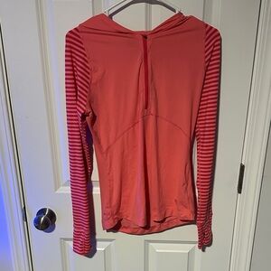 Mountain Hardwear Coral Striped Top